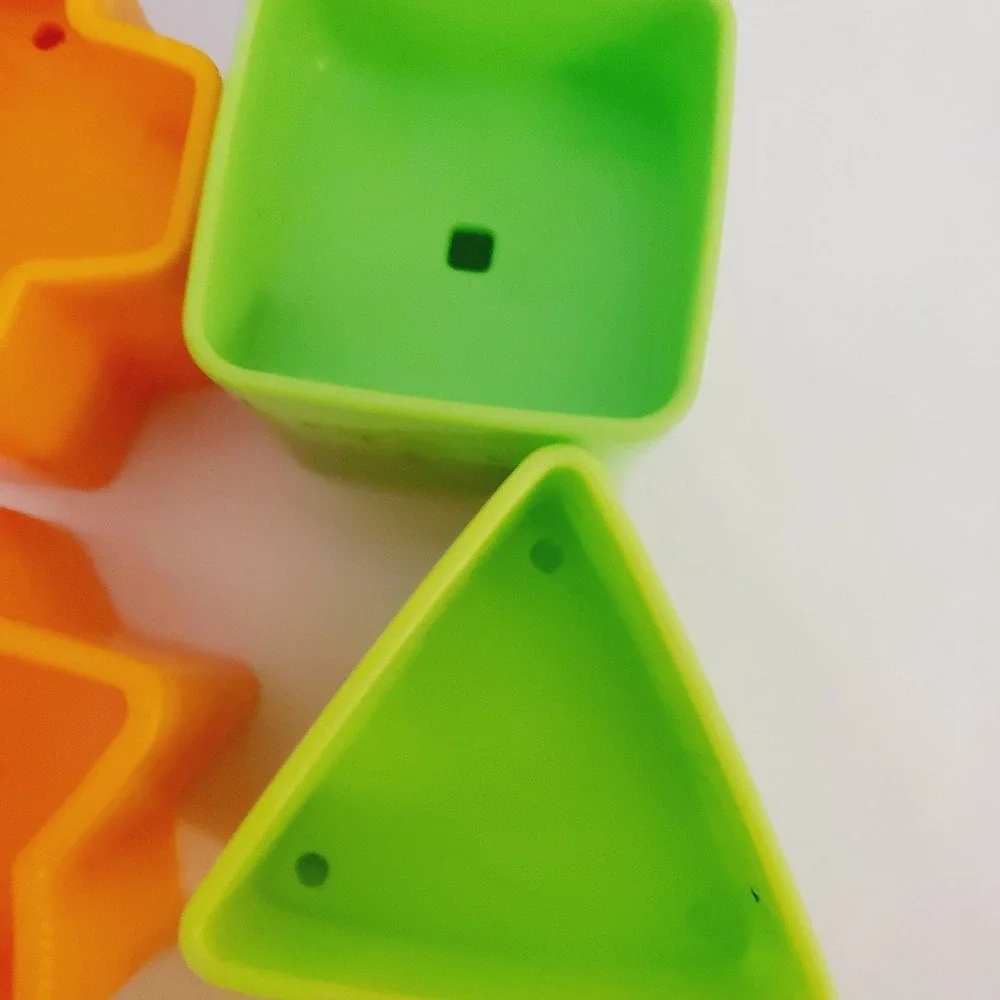 12 Pc Fisher Price Replacement Shape Sorter First Blocks